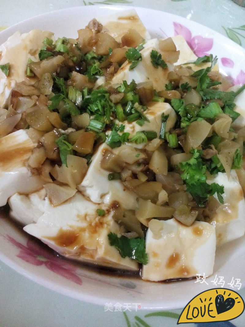 Mustard with Tofu recipe
