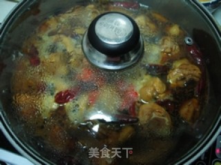 Good Luck and Good Fortune - Spicy Braised Chestnut Chicken recipe