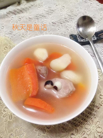 Carrot Horseshoe Lean Meat Soup