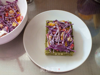 Colorful Dragon Fruit Sandwich recipe