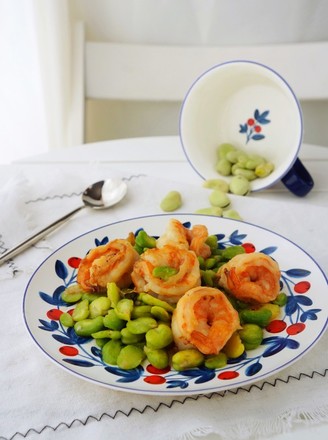 Broad Bean Shrimp recipe