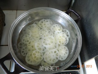 Cold Sweet and Sour Lotus Root recipe