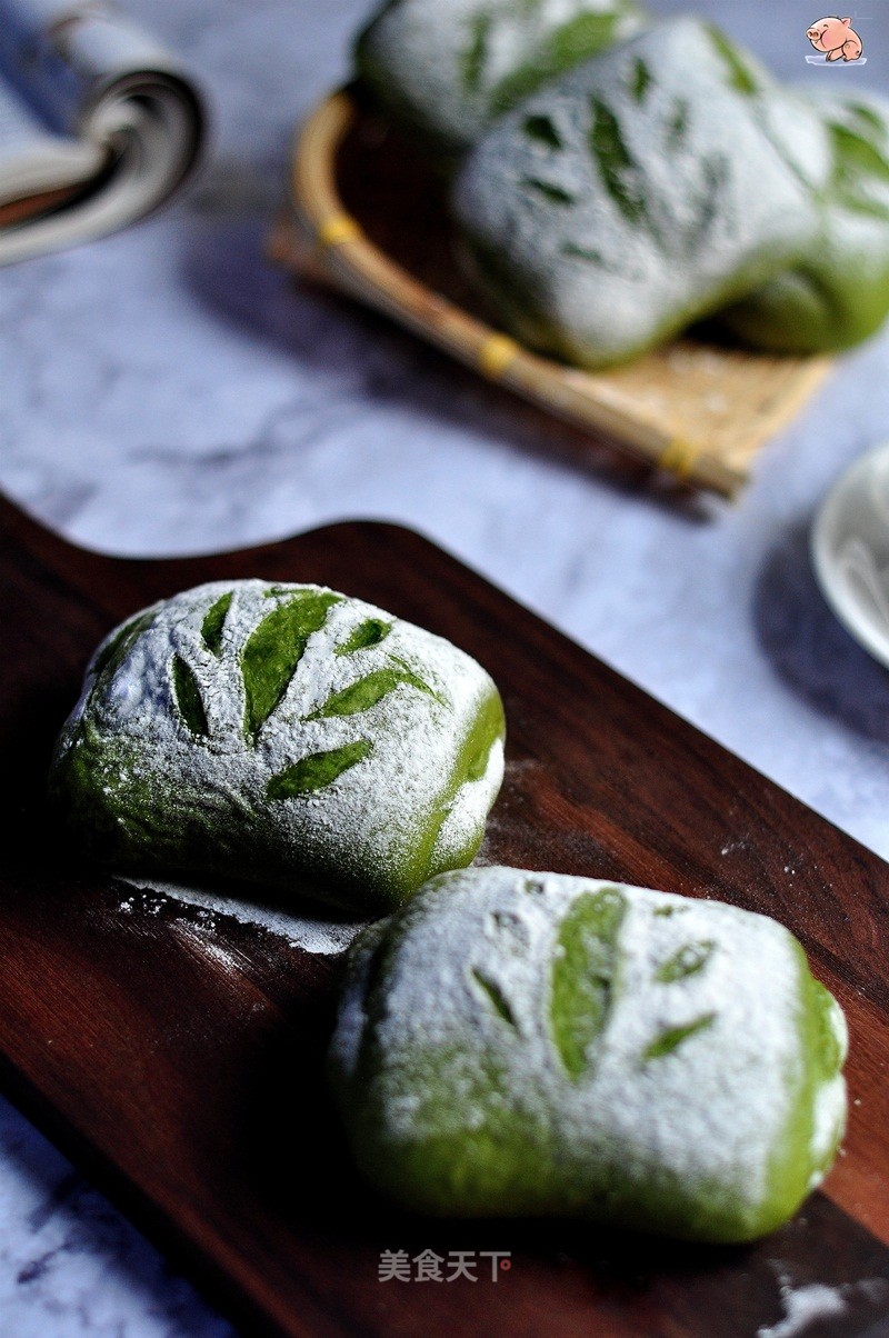 Matcha Milk Roll Bread recipe