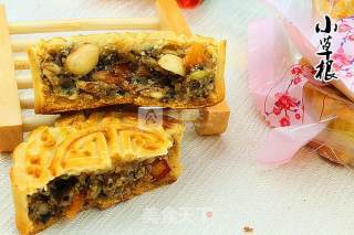 #新良第一节饼大赛#five-ren Moon Cakes recipe