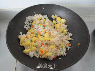 Pineapple Shrimp Rice recipe