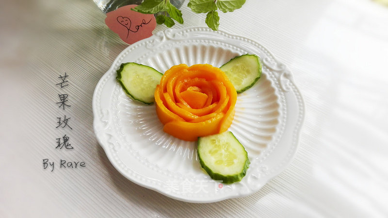 Mango Flowers in The Platter recipe