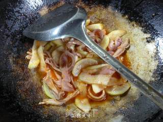 Belly Stir-fried Night Blossoms recipe