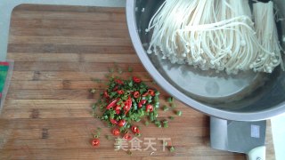 Tin Foil Enoki Mushroom recipe