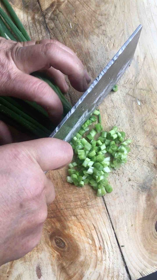 Chopped Green Onion Egg recipe