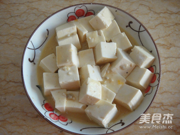 Stir-fried Chicken and Tofu recipe