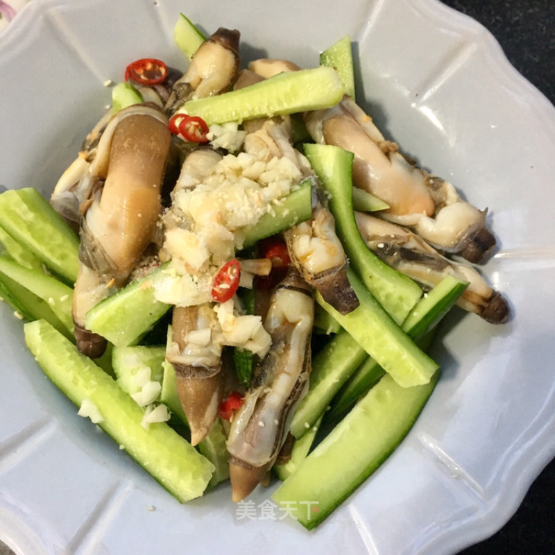 Clam King Mix with Cucumber Strips recipe