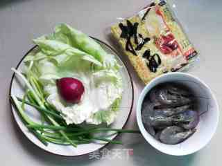 Fried Noodles with Shrimp recipe