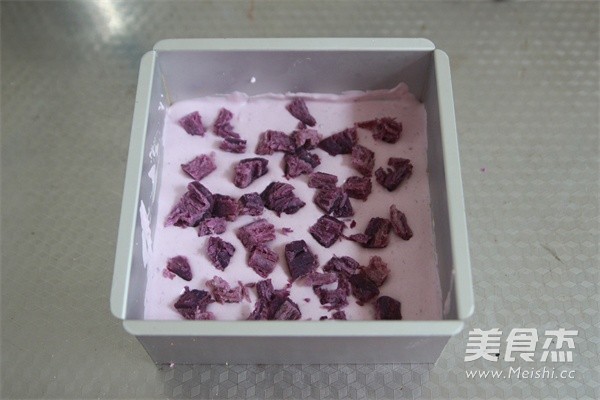 Purple Sweet Potato Frozen Cheese recipe