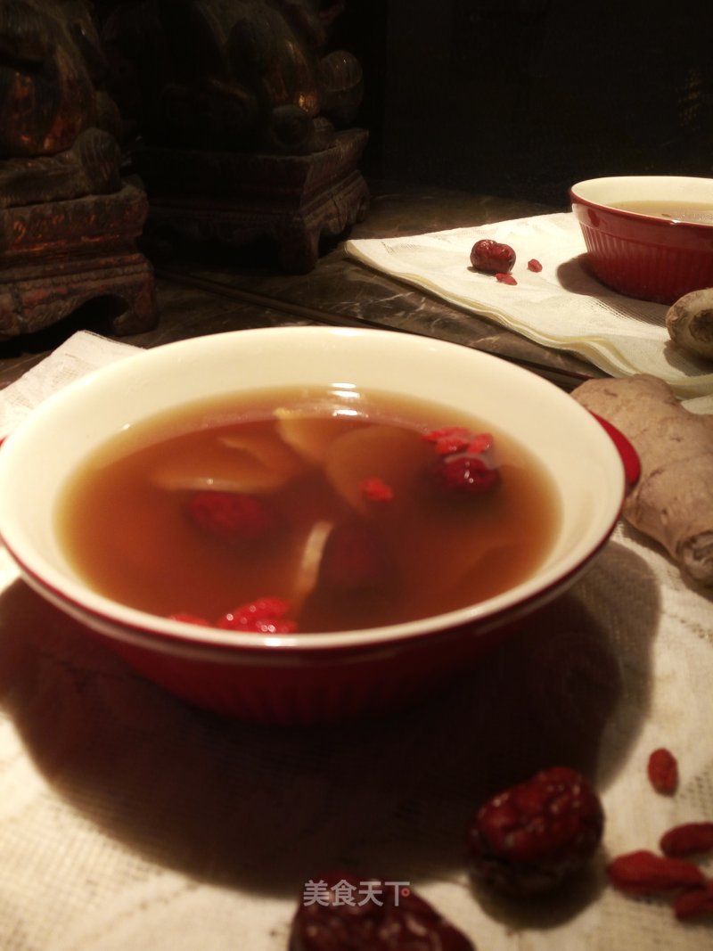 Brown Sugar Ginger Jujube Tea recipe