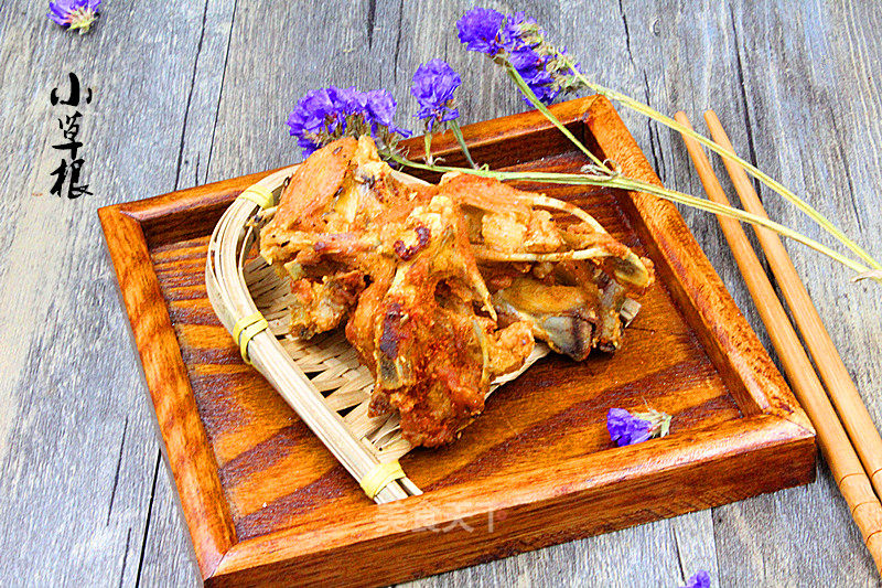 Cumin Chicken Bone Fork recipe