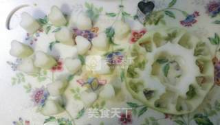 Winter Melon Tomato Egg Dumpling Soup recipe