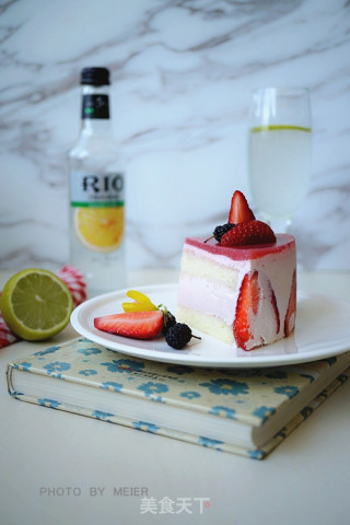 #四session Baking Contest and is Love to Eat Festival# Strawberry Mousse Cake recipe
