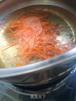 Carrots Mixed with Vermicelli recipe