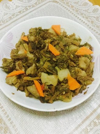 Dried Vegetables Braised Pork recipe