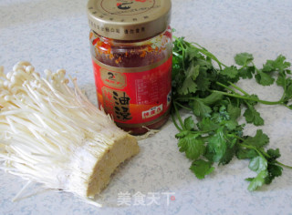 Spicy Enoki Mushroom recipe