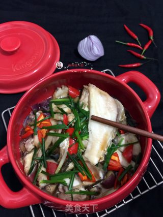 Kun Bo Casserole Ginger Garlic Baked Fish recipe