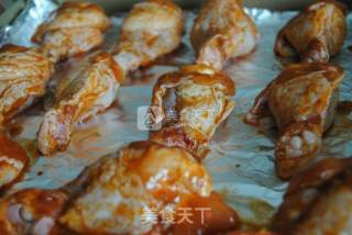 #aca烤明星大赛#cumin Orleans Roasted Wing Root recipe