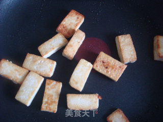 Stir-fried Tofu with Greens recipe