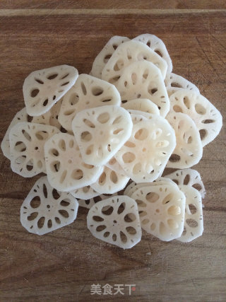 Osmanthus Shuangwei Lotus Root Slices recipe