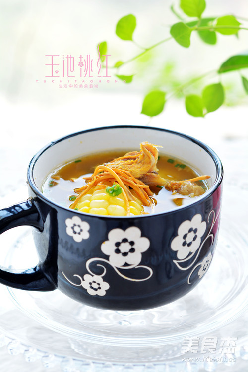 Supor Ribs Cordyceps Flower Soup recipe