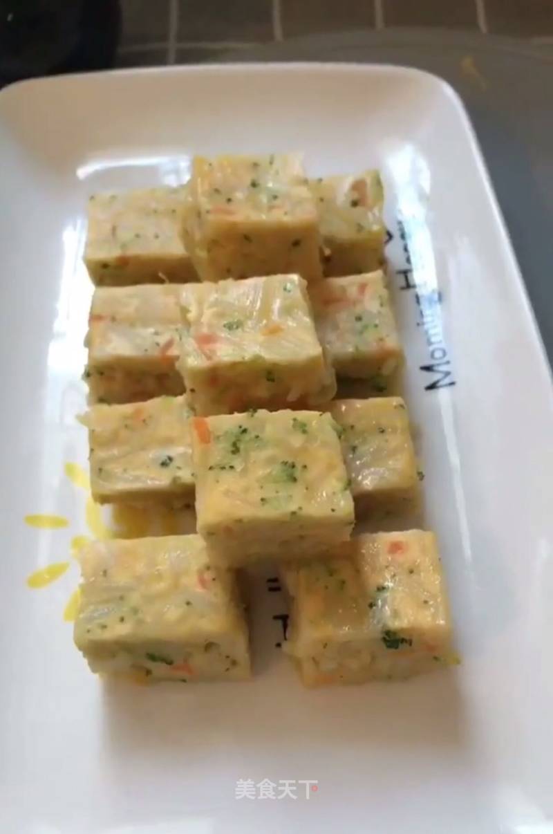 Vegetable Noodle Steamed Cake recipe