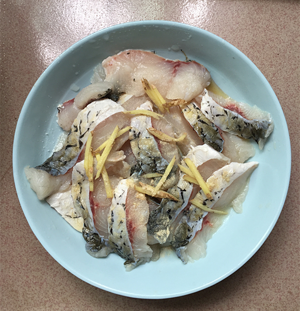 Steamed Dried Bean Fish Fillet recipe
