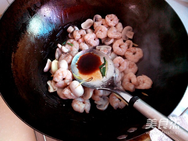 Tricholoma Shrimp recipe