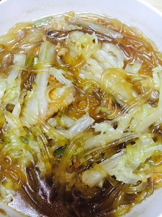 Northeastern Cuisine Pork Belly and Cabbage Stewed Vermicelli recipe