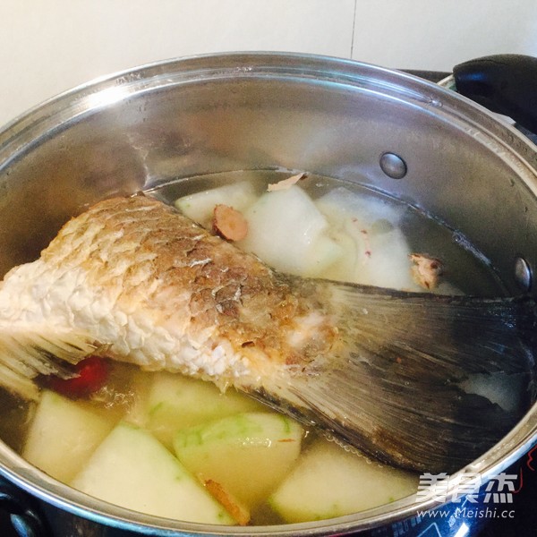 Winter Melon Pot Fish Tail recipe