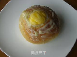 Egg Yolk Pork Floss Bread recipe