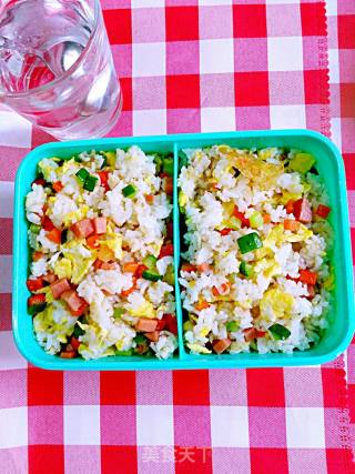 #妈妈的味# Home Cooked Egg Fried Rice recipe