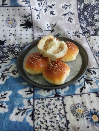 Peanut Stuffed Meal Buns recipe