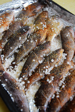 Just for this Taste of The Fishing Town [salt Grilled Small Fish] recipe