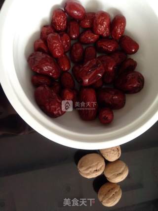 #aca烤明星大赛#red Dates Walnut Heart recipe