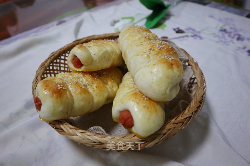 Chinese Hot Dog Rolls recipe