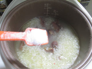 Steamed Duck Leg Rice Congee recipe