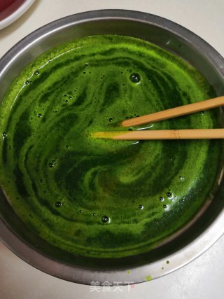 Spinach Chiffon Cake recipe