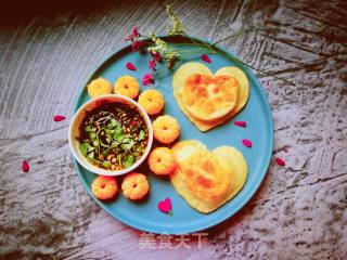 Heart-shaped Fried Dumplings recipe