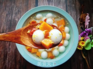 Osmanthus Sweet Potato Gnocchi recipe