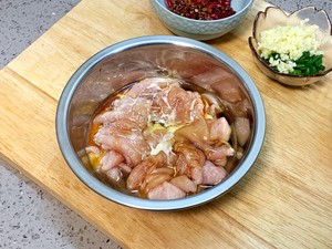 Boiled Pork Slices with Super Rice recipe