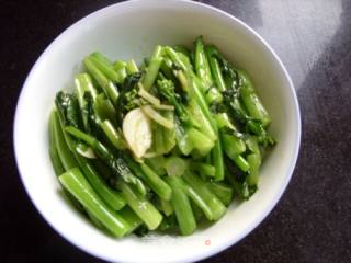 Stir-fried Cantonese Vegetable Stalks with Green and Red Peppers recipe