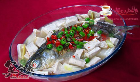 Huxiang Tofu Stewed Fish recipe