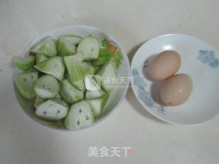 Fried Egg Gourd recipe