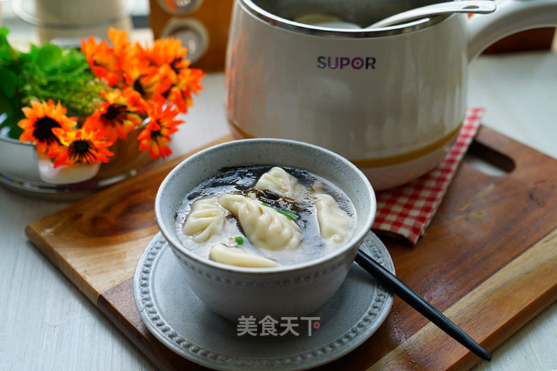 Whitebait Dumplings in Broth recipe