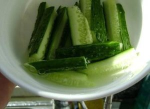 Hot and Sour Cucumber recipe